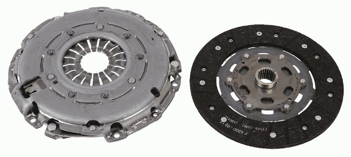 SACHS Kopplingssats 3000 950 683 SACHS 3000 950 683 Kopplingssats MERCEDES-BENZ GLK (X204) 220 CDI (204.902) 163 hk 2008
