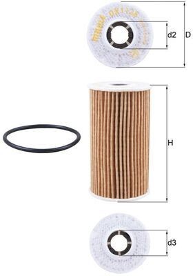 KNECHT Olejový filter OX 1138D Olejový filter KNECHT Jaguar XJS OX 1138D