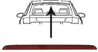 VAN WEZEL Prídavné brzdové svetlo 0318929 0318929 Tretie brzdové svetlo MAZDA BT-50 VAN WEZEL