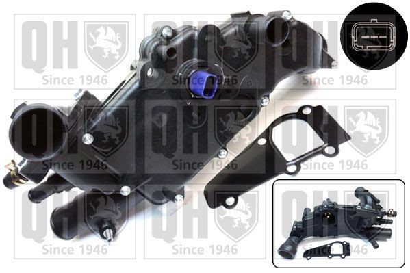 QUINTON HAZELL Termóstato, líquido de refrigeração QTH884CF Termóstato de água QUINTON HAZELL Fiat 127 QTH884CF