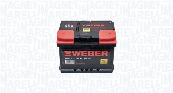 MAGNETI MARELLI Startbatteri 067060600001 Startbatteri MAGNETI MARELLI Dacia LODGY WEBER 067060600001