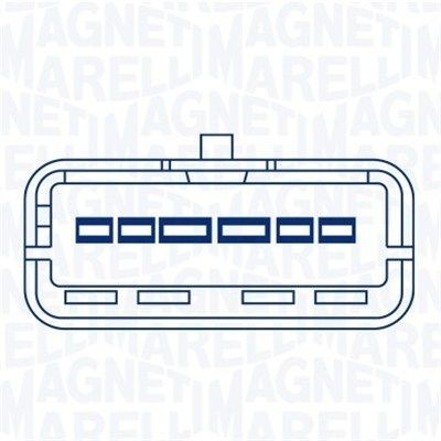 MAGNETI MARELLI Elektrische motor, raamopener 350103176400 Volvo V60 Raammotor MAGNETI MARELLI 350103176400