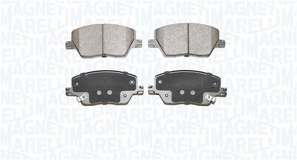 MAGNETI MARELLI Bremseklodser 363916060883 363916060883 Bremseklods DODGE GRAND CARAVAN MAGNETI MARELLI