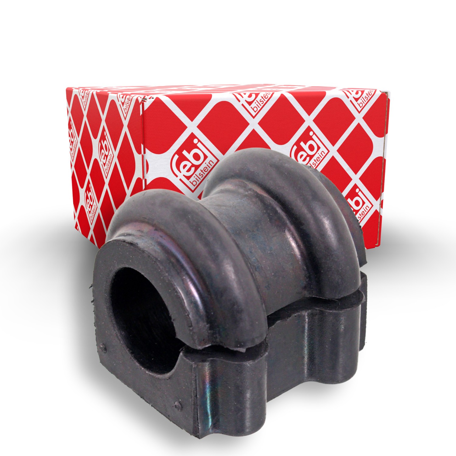 FEBI BILSTEIN Stabilisatorstang rubber 103329 FEBI BILSTEIN 103329 Stabilisatorlager Jaguar XE goedkoop