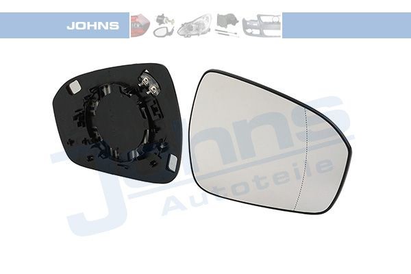 JOHNS Spejlglas, udvendig spejl 32 20 38-81 Sidespejl glas JOHNS TRANSIT 32 20 38-81 billig