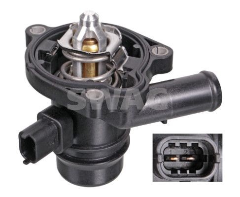 SWAG Kühlwasserthermostat 40 10 3377 Kühler-Thermostat SWAG Opel KARL 40 10 3377