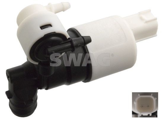 SWAG Vandpumpe, rudevisker / vasker 50 10 3391 50 10 3391 Viskerpumpe SKODA YETI SWAG