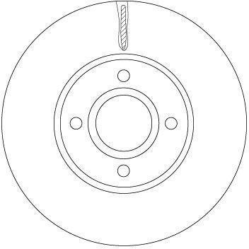 TRW Disco freno DF6898 DF6898 costo Dischi freno sportivi FORD TRANSIT CONNECT TRW