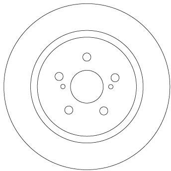 TRW Disque de frein DF6920 Disque de frein sport TRW CARINA DF6920 pas cher