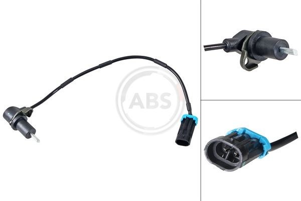 Wielsnelheidssensor (ABS) A.B.S. 31590 A.B.S. 31590 Abs sensor DAEWOO TACUMA 2009