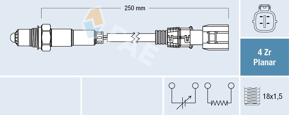 FAE Lambdasonde 77604 77604 O2 Sensor LEXUS CT FAE kaufen