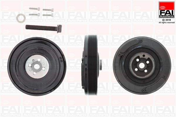 FAI AutoParts Σετ τροχαλίας ιμάντα, στροφαλοφόρος άξονας FVD1000K Τροχαλία στροφάλου FAI AutoParts Hyundai ix35 FVD1000K