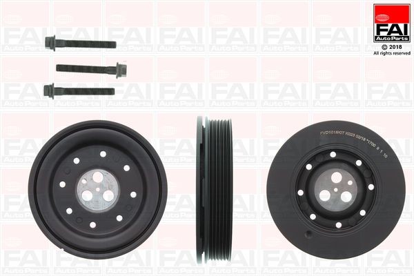 FAI AutoParts Sada remeníc, kľukový hriadel FVD1018K FAI AutoParts FVD1018K Remenica kľukového hriadeľa Kia OPTIMA lacné