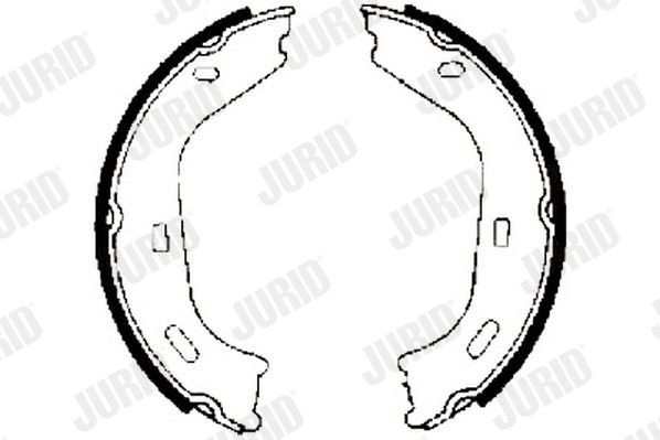 JURID Ganasce freno a mano 361196J 361196J Ganasce freno a mano JURID BMW X6 costo