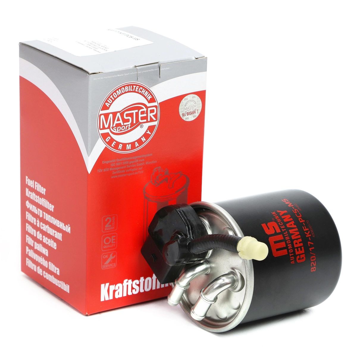 MASTER-SPORT Brandstoffilter 820/17-KF-PCS-MS MASTER-SPORT 820/17-KF-PCS-MS Brandstoffilter Mercedes A205 prijs