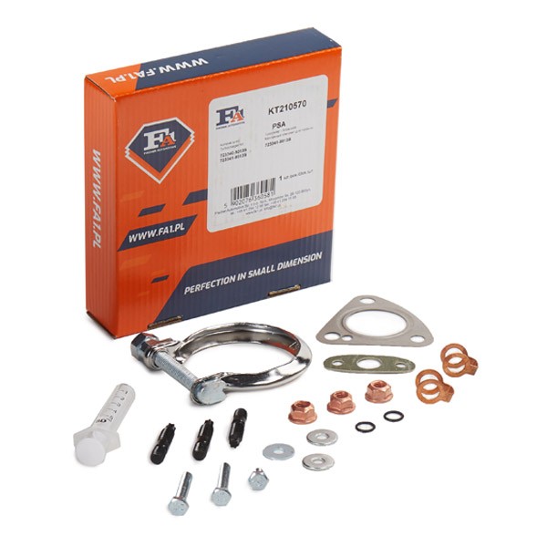 Kit de montage, compresseur FA1 KT210570 FA1 KT210570 Kit de montage turbocompresseur PEUGEOT 407 2006