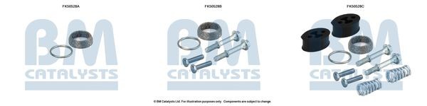 BM CATALYSTS Σετ τοποθέτησης, σωλήνας εξάτμ. FK50528 BM CATALYSTS FK50528 Σετ τοποθέτησης, σωλήνας εξάτμ.