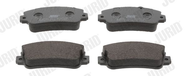 JURID Brake pad set 571464J JURID 571464J SEAT Ritmo (138) rear brake pad replacement