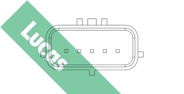 LUCAS Luftmengdemåler FDM523 FDM523 Maf sensor TOYOTA AURIS LUCAS