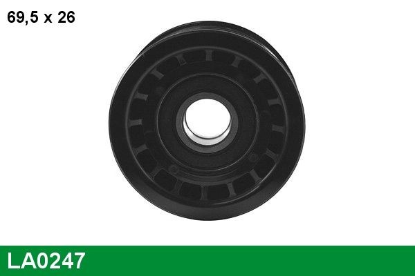LUCAS Spannrolle, Keilrippenriemen LA0247 LA0247 Spannrolle LUCAS FORD KUGA