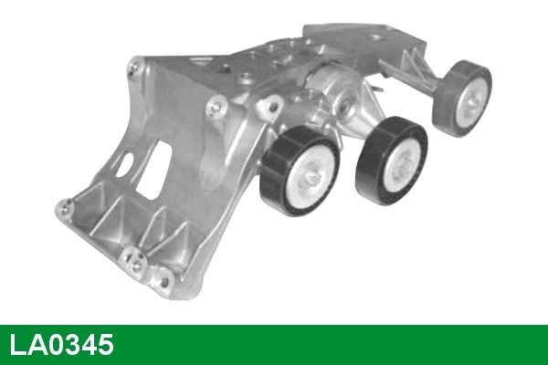 LUCAS Rullo tenditore cinghia Poly-V LA0345 LA0345 Puleggia tendicinghia LUCAS Mercedes-Benz
