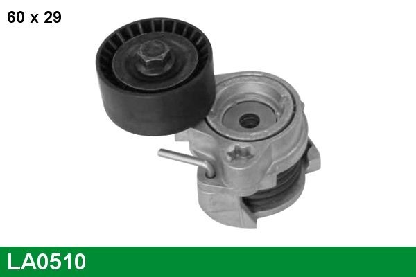 LUCAS Tensioner Lever, v-ribbed belt LA0510 LA0510 LUCAS drive belt tensioner for BMW 3 Series