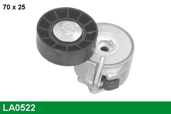 LUCAS Tensor de correia, correia trapezoidal estriada LA0522 LUCAS LA0522 Correias Citroen Jumper 250 Van