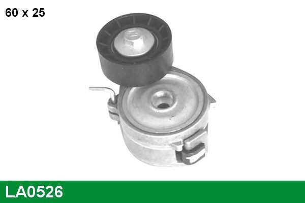 LUCAS Spanrol, poly V-riem LA0526 LUCAS Spanrol v-snaar LA0526