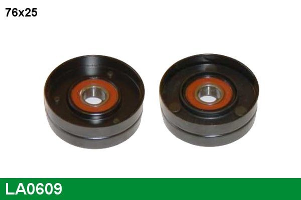 LUCAS Vratná / vodiaca kladka rebrovaného klinového remeňa LA0609 Vodiaca kladka LUCAS Volkswagen CRAFTER LA0609