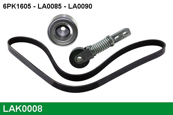 LUCAS Kileremsett LAK0008 LAK0008 Kileribberem RENAULT CLIO LUCAS