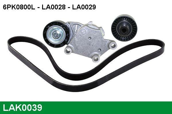 LUCAS Soonrihmakomplekt LAK0039 LUCAS Soonrihmakomplekt PEUGEOT LAK0039
