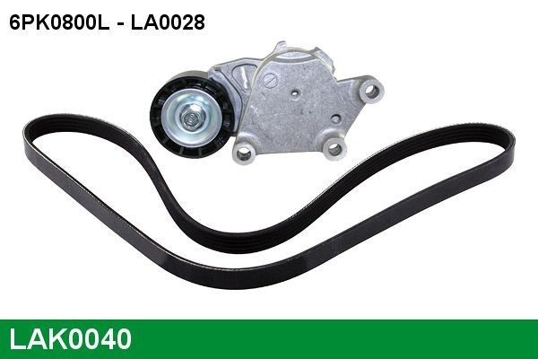 LUCAS Jogo de correias trapezoidais estriadas LAK0040 LUCAS LAK0040 Kit de correias trapezoidais estriadas Ford Focus 3 Carrinha preço