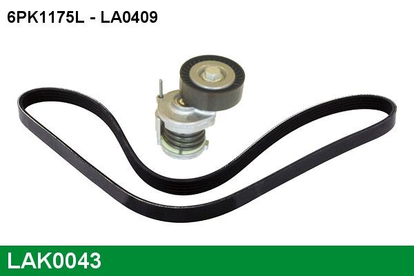 LUCAS Poly V-riem set LAK0043 Multiriem set LUCAS TIGUAN LAK0043 goedkoop