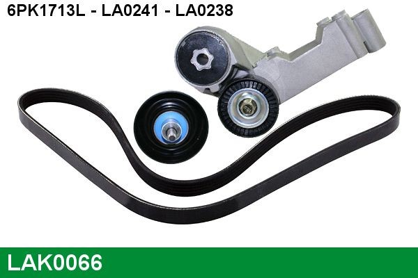 LUCAS Keilrippenriemensatz LAK0066 Aggregate-Rillenriemen LUCAS S-MAX LAK0066 günstig