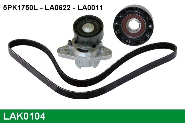 LUCAS Kileremsett LAK0104 Drivremsett LUCAS BMW X5 LAK0104