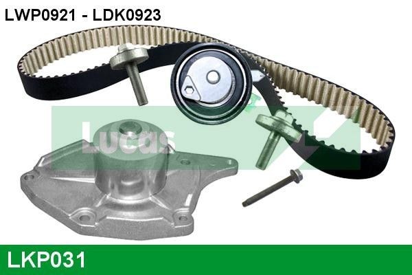 LUCAS Σετ ιμάντα χρονισμού με αντλία νερού LKP031 LKP031 LUCAS Αντλία νερού + σετ ιμάντα χρονισμού Hyundai φθηνά
