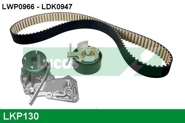 LUCAS Kamremssats med vattenpump LKP130 LKP130 LUCAS vattenpump + kamremssats Volvo S70