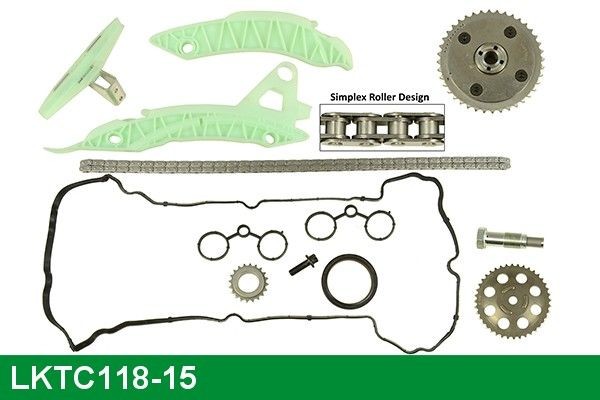 LUCAS Kamkedjesats LKTC118-15 LKTC118-15 LUCAS transmissionskedjesats Kia CERATO
