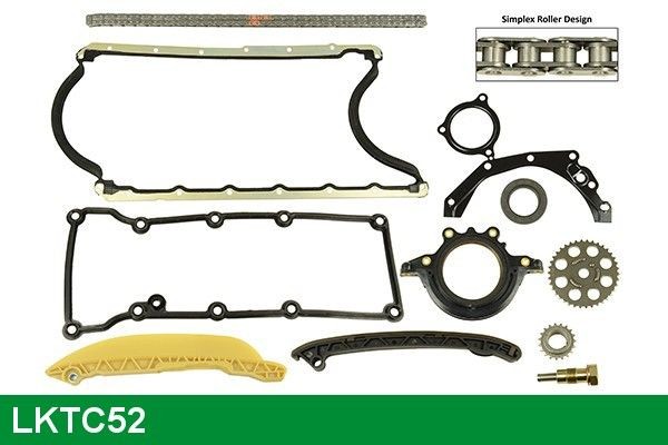 LUCAS Mootori keti komplekt LKTC52 Mootori keti komplekt LUCAS Ford TRANSIT CUSTOM LKTC52
