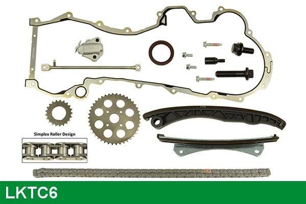 LUCAS Mootori keti komplekt LKTC6 Mootori keti komplekt LUCAS TRANSIT CUSTOM LKTC6 odav