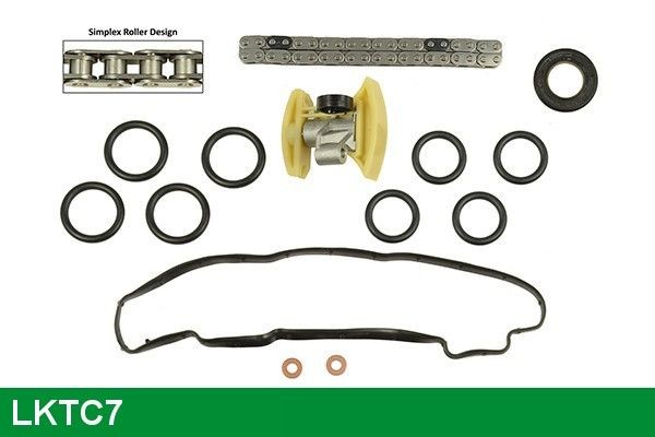 LUCAS Sadales vārpstas piedziņas ķēdes komplekts LKTC7 Sadales vārpstas piedziņas ķēdes komplekts LUCAS MAZDA LKTC7