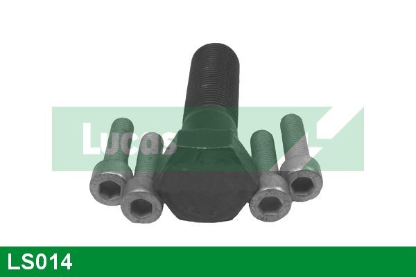 LUCAS Skruesæt, remskive-krumtap LS014 Remskiveskrue LUCAS Renault SCÉNIC LS014