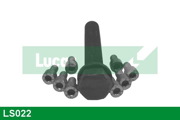 LUCAS Σετ βιδών, τροχαλία ιμάντα, στροφαλοφόρος άξονας LS022 Βίδα τροχαλίας ιμάντα FIAT LUCAS LS022