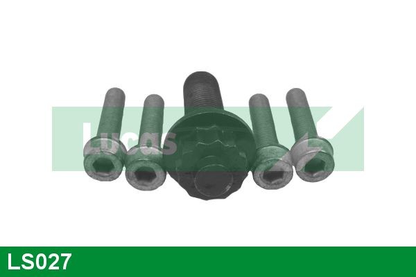 LUCAS Skruvsats, remskiva-vevaxel LS027 LS027 LUCAS remskiveskruv JEEP CHEROKEE