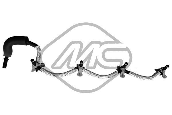 Metalcaucho Brændstofrør 92093 Brændstofslange Metalcaucho Citroën C-CROSSER 92093