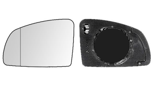 Spiegelglas, buitenspiegel IPARLUX 31537501 IPARLUX 31537501 Buitenspiegelglas VAUXHALL MERIVA 2004