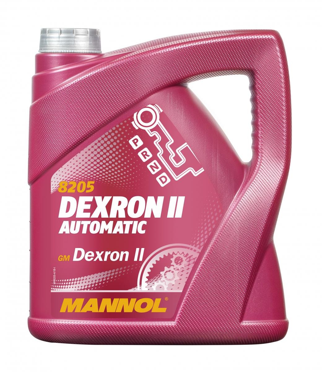 MANNOL Automaatkäigukasti õli MN8205-4 MN8205-4 DEXRON II Automatic Käigukasti õli TOYOTA CARINA MANNOL