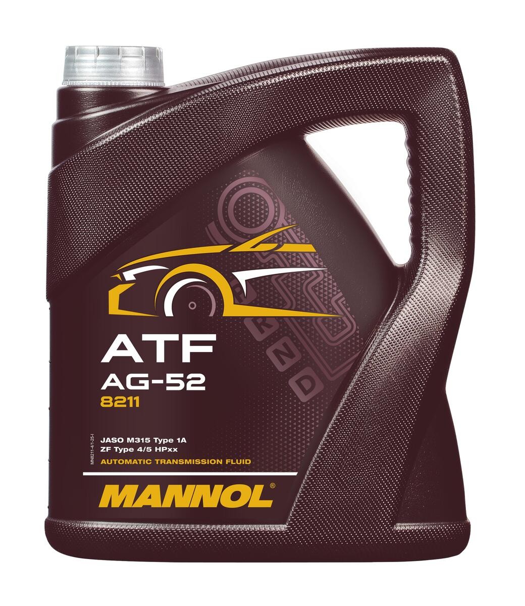 MANNOL Olje automatgir MN8211-4 Differensialolje MANNOL Mercedes-Benz T2 ATF, AG52 MN8211-4