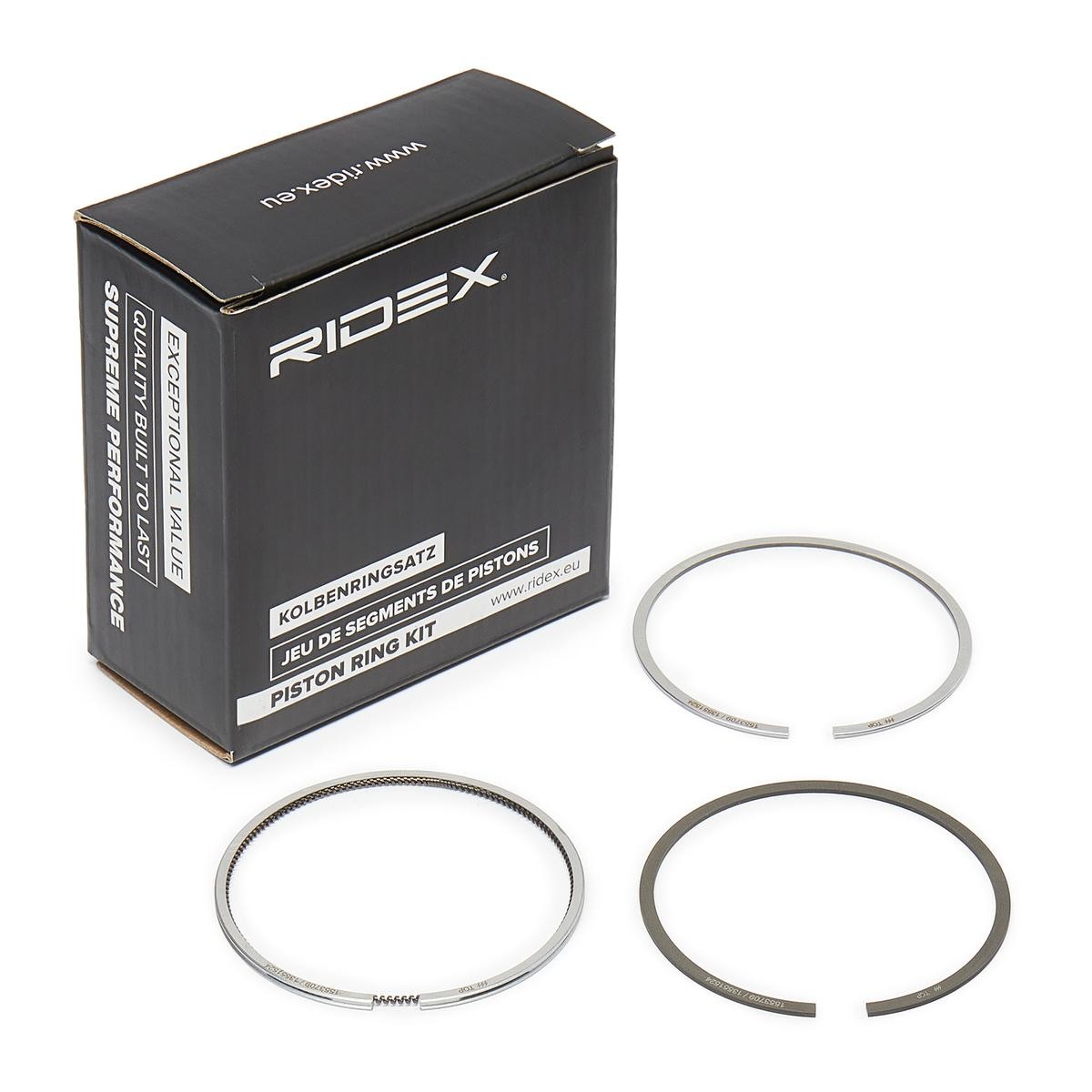 RIDEX Zuigerveerset 444P0005 444P0005 Zuigerveer FORD S-MAX RIDEX