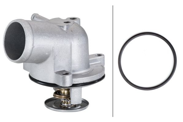 HELLA Thermostaat, koelvloeistof 8MT 354 778-321 Thermostaten HELLA E-Klasse 8MT 354 778-321 goedkoop